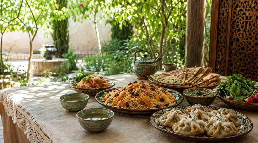 سالن غذاخوری قبل از باز شدن درها